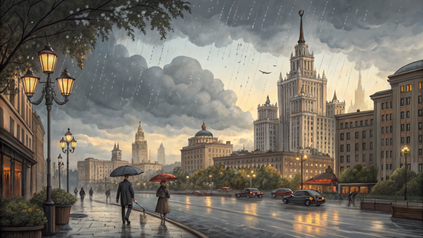 Синоптик Леус предупредил о похолодании и дождях в Москве