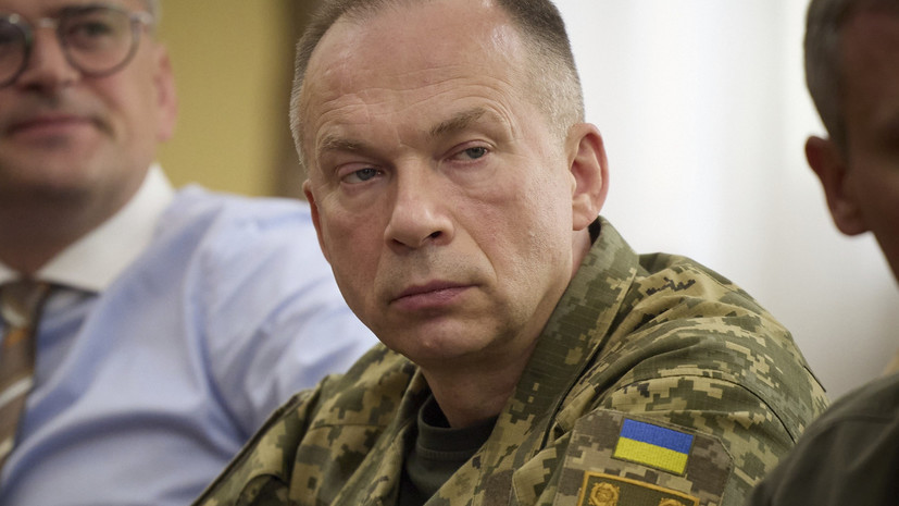 Сырский призвал максимально перевести обучение военных ВСУ «под землю»