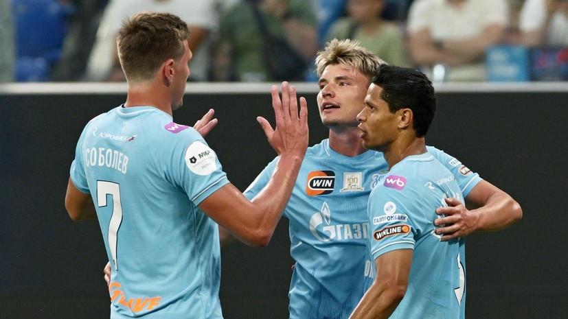 Гол и ассист Гонду помогли «Зениту» обыграть «Ахмат» в матче Кубка России