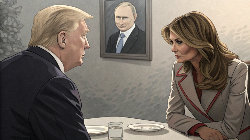 Independent: ТВ и Меланья повлияли на позицию Трампа по России