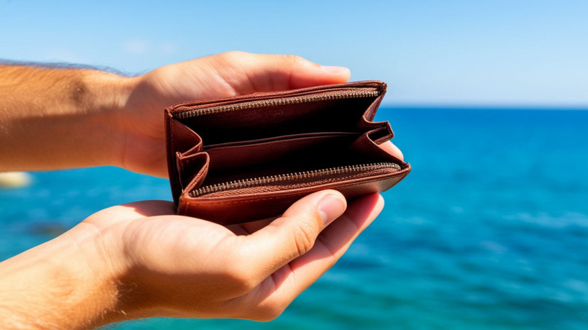 Более половины россиян испытывают денежные трудности после отпуска