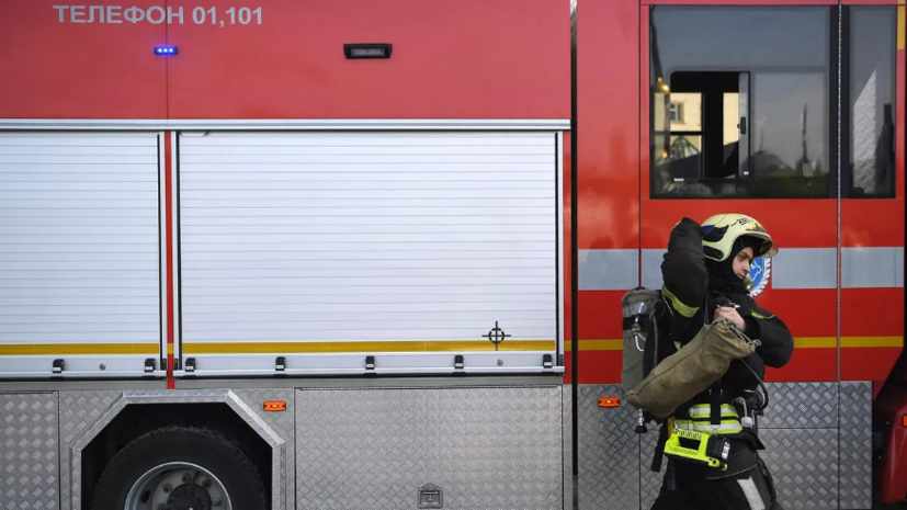 В Пензенской области ликвидировали открытое горение на территории предприятия