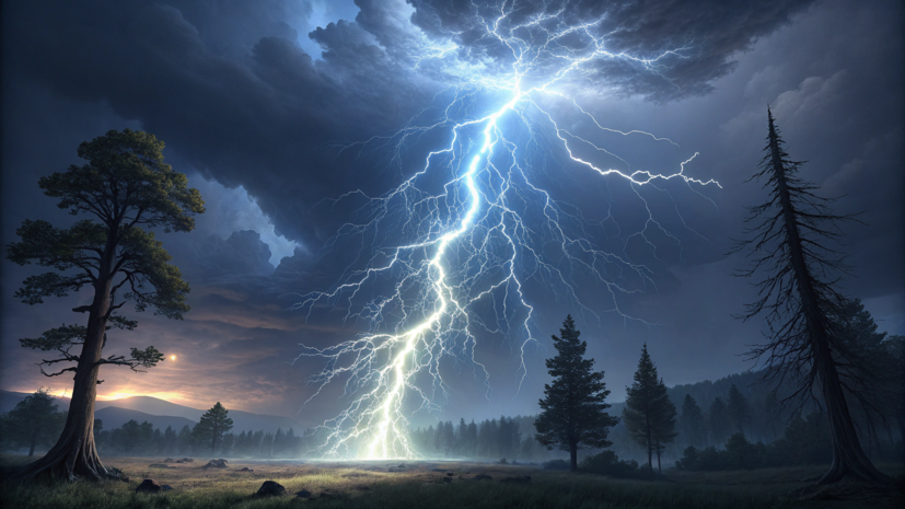 В США зарегистрировали рекордную молнию длиной 829 км