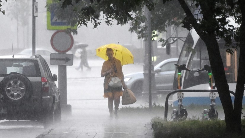 Синоптик Тишковец спрогнозировал в Москве прохладную субботу с грозами