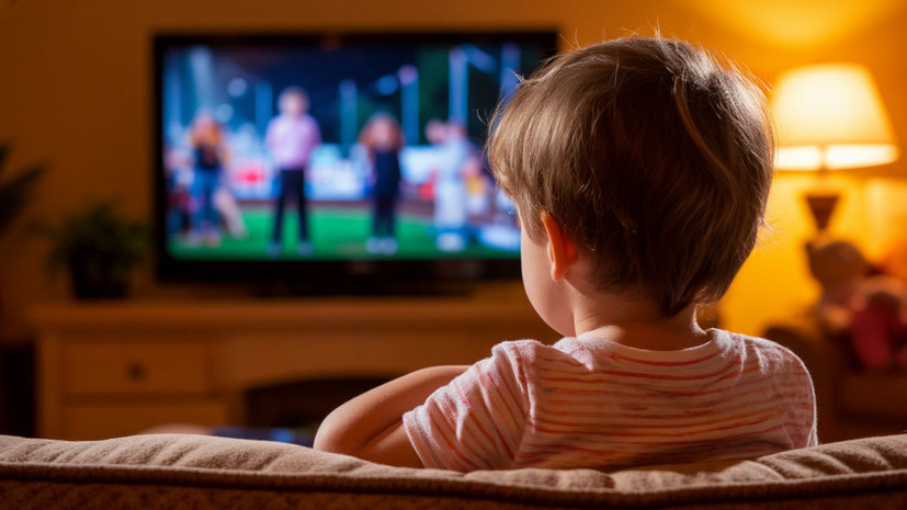 Врач Светлаков: при просмотре ТВ с близкого расстояния у детей может развиться цифровой синдром