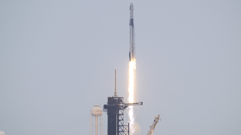 Crew Dragon с Олегом Платоновым стартовал к МКС из Флориды