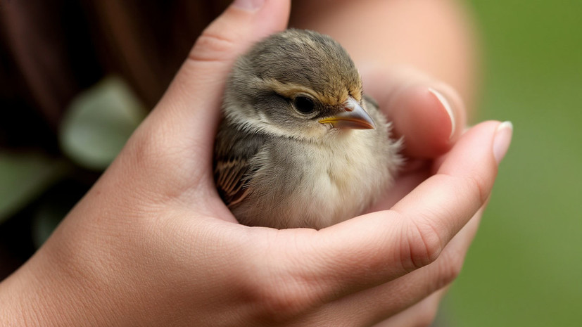 Орнитолог Мишин рассказал, как помочь не умеющему летать птенцу
