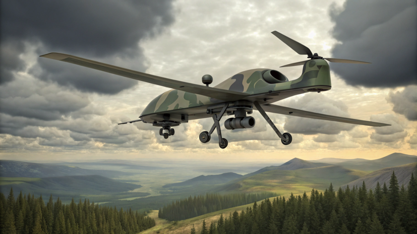 Российский дрон с автоматом расстрелял украинскую снайперскую пару