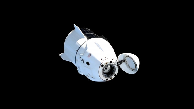 Корабль Crew Dragon пристыковался к МКС