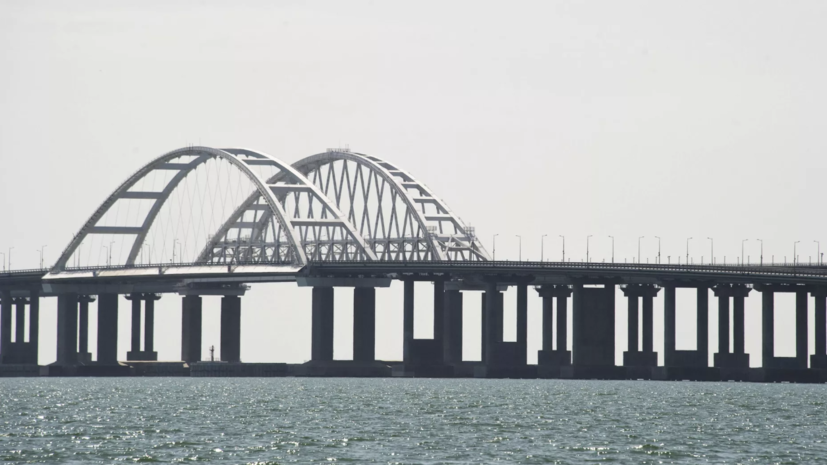 Минтранс: на Крымском мосту посты досмотра задействованы на 100%