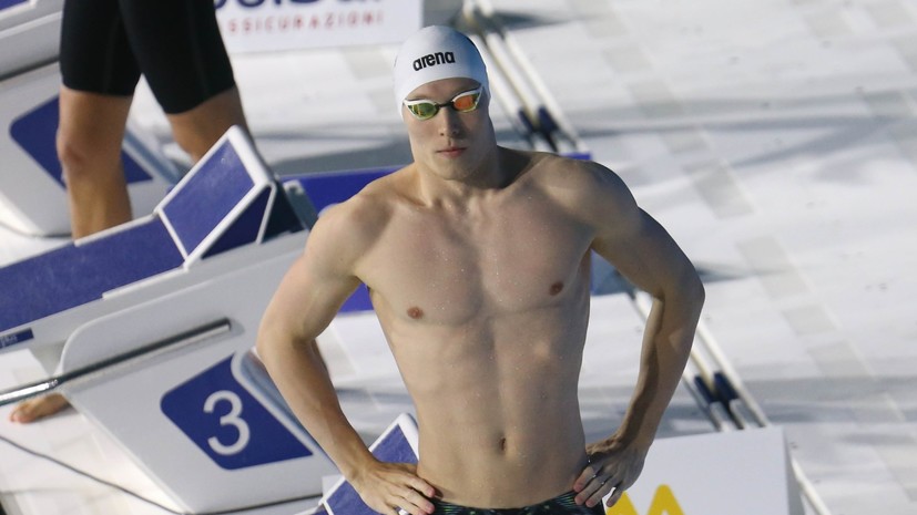 Минаков финишировал шестым на дистанции 100 м баттерфляем