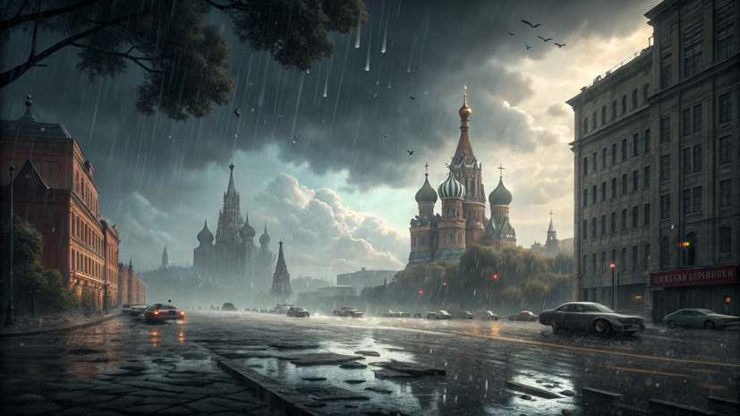 Синоптик Позднякова спрогнозировала дождь с градом в Москве