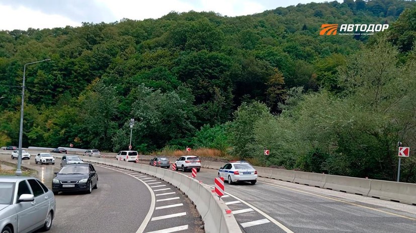 Движение на участке трассы М-4 «Дон» восстановили в обе стороны после схода селя