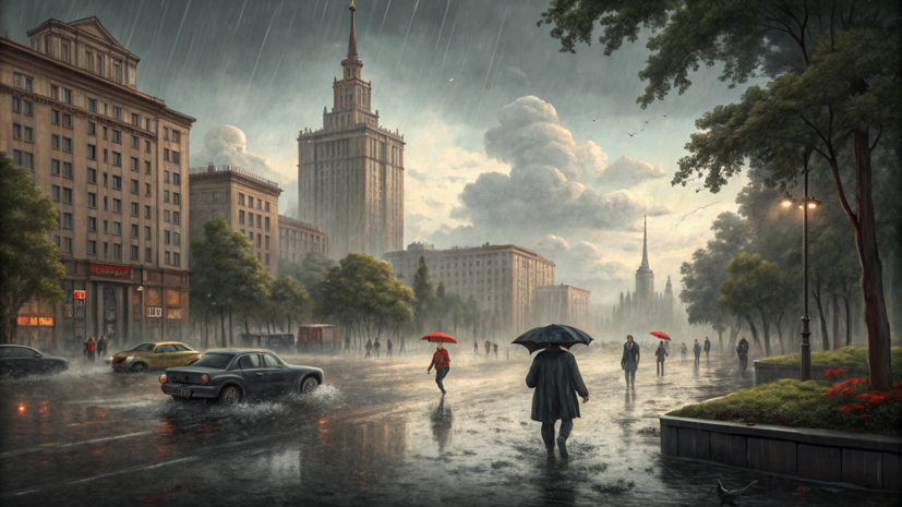 Синоптик Тишковец прогнозирует пик аномальных дождей в Москве вечером 4 августа