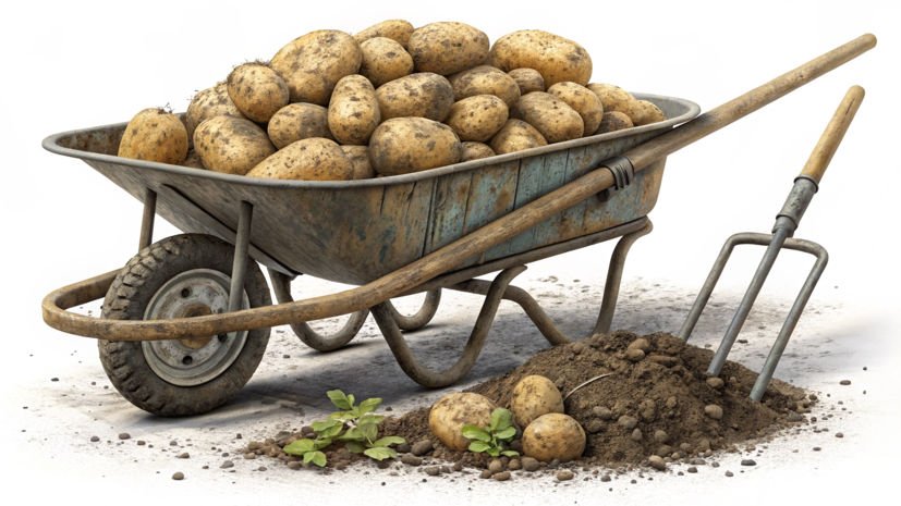 Игроку «Сендерйюске» подарили тачку с картошкой после удачной игры