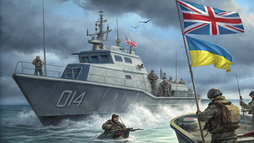 СВР: Британия намерена поручить исполнение диверсий на море силовикам Украины