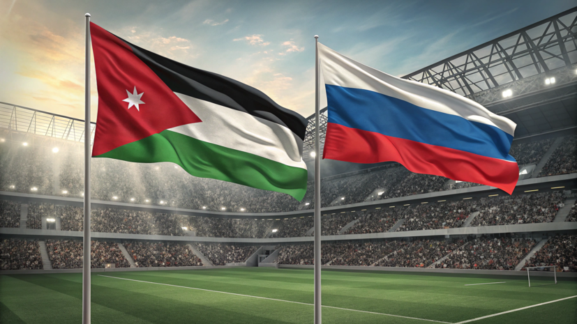 Сборная России объявила, что сыграет с Иорданией в сентябре