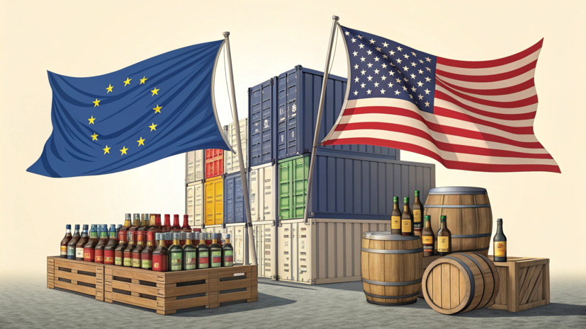 WSJ: ЕС намерен добиться освобождения алкоголя от пошлин США