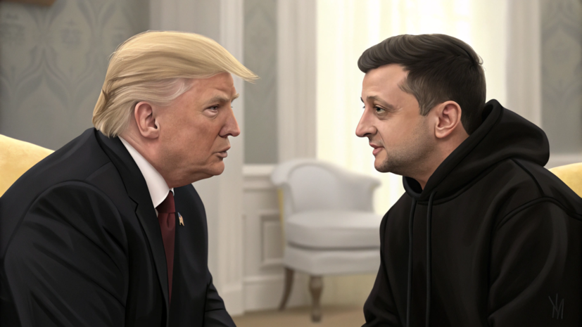 Зеленский заявил, что поговорил с Трампом об украинском конфликте