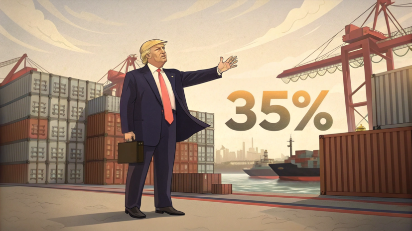 Трамп пригрозил ЕС повысить пошлины до 35%, если он не выполнит обязательства