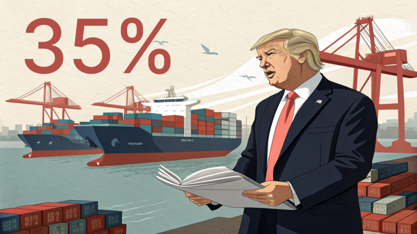 «Тогда они будут платить пошлины в размере 35%»: Трамп пригрозил ЕС новым увеличением тарифов за нарушение сделки