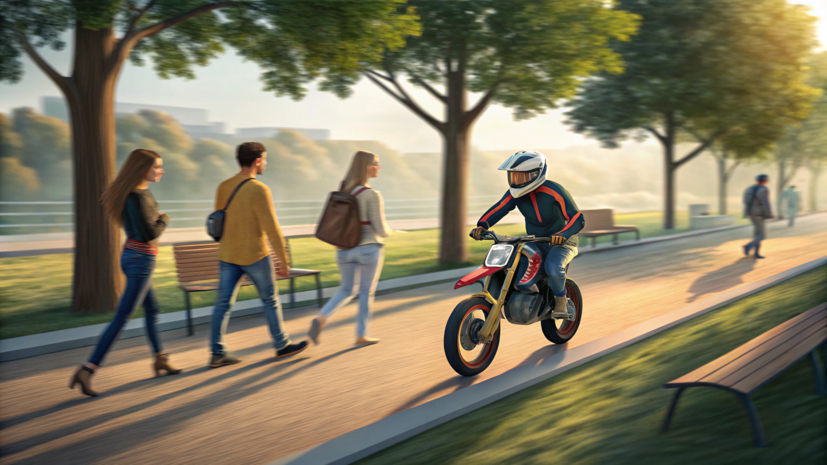 «Ъ»: водителям питбайков готовят штрафы за выезд на дороги общего пользования