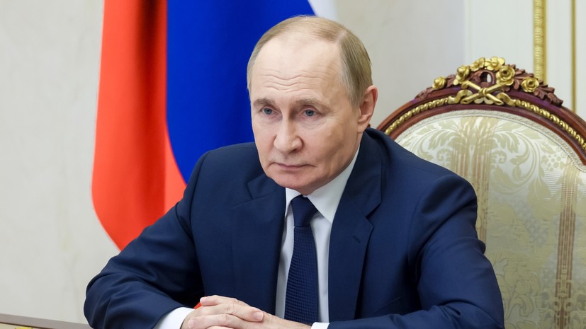 Путин дал старт движению по путепроводу через ж/д пути в Брянской области