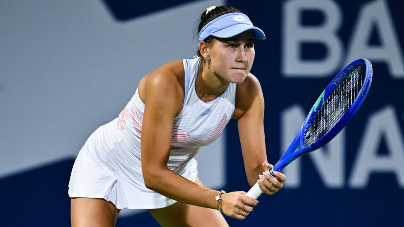 Рахимова вышла в основную сетку турнира WTA-1000 в Цинциннати