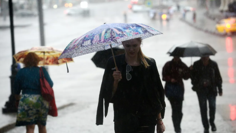 До 20% месячной нормы осадков может выпасть в Москве 7 августа