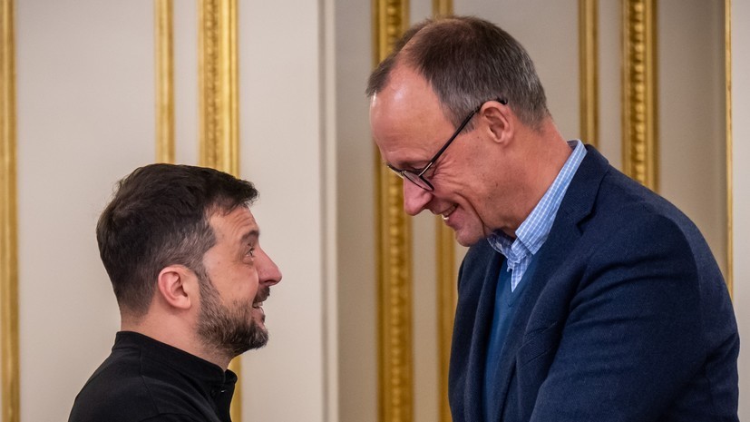 Мерц обсудил с Зеленским встречу Уиткоффа с Путиным