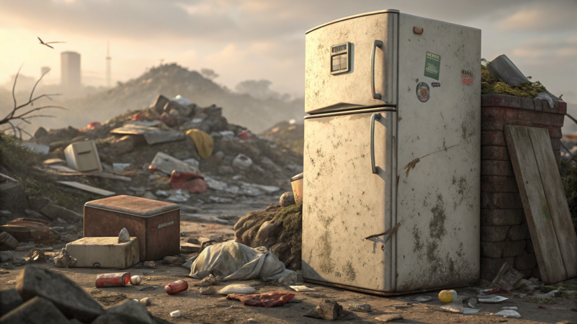 Юрист Салкин предупредил о штрафах за выброшенный на свалку холодильник