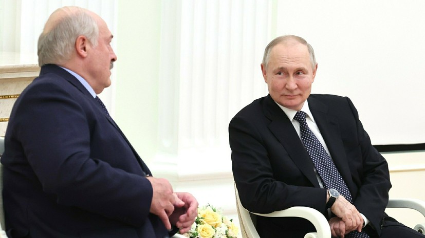 «Пул Первого»: Лукашенко и Путин провели телефонный разговор