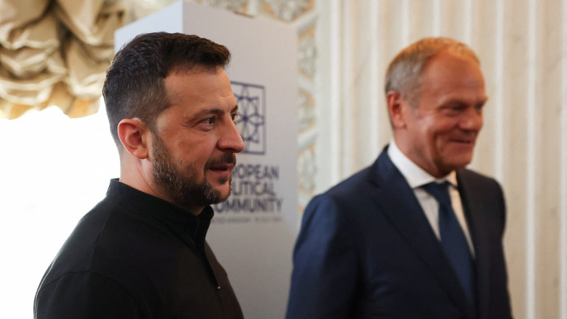 Зеленский провёл разговор с премьер-министром Польши Туском