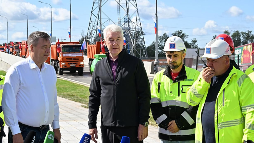 В Москве открыли транспортную развязку около станции метро «Корниловская»