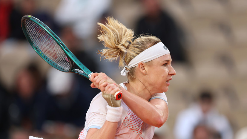 Блинкова проиграла Биррелл в первом круге турнира WTA в Цинциннати