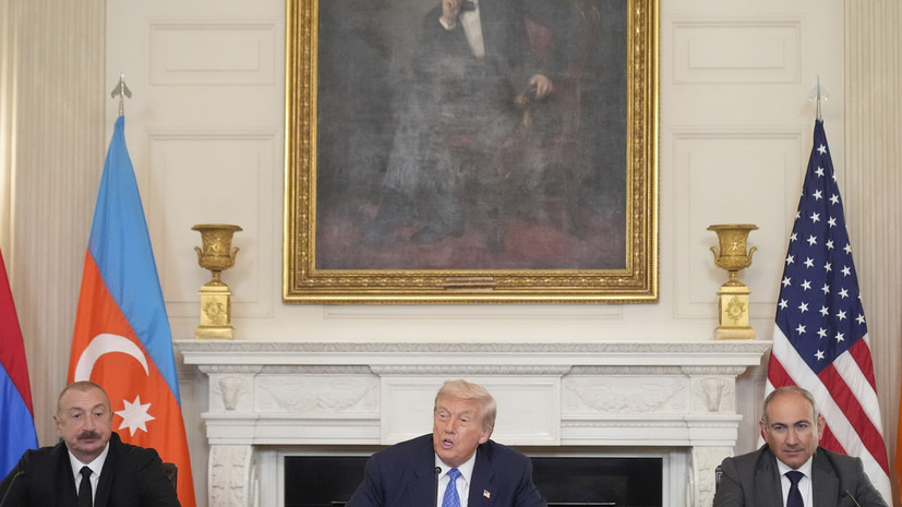 Трамп заявил, что крайне уверен в достижении мира между Арменией и Азербайджаном