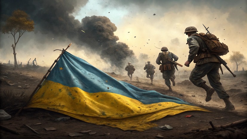 ТАСС: украинские военные сбежали вглубь Днепропетровской области