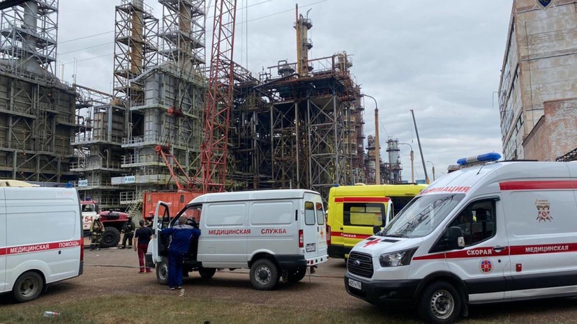 Число госпитализированных после ЧП на заводе в Стерлитамаке возросло до 27