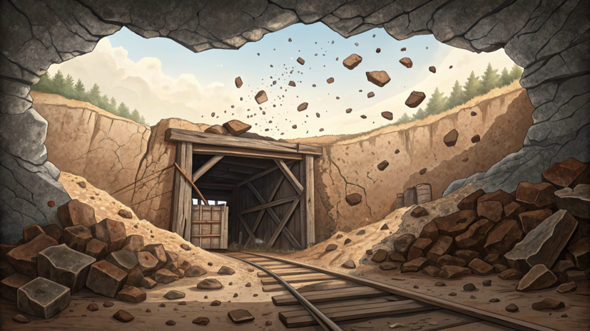 В Ростовской области эвакуировали людей из шахты после обрушения конструкций