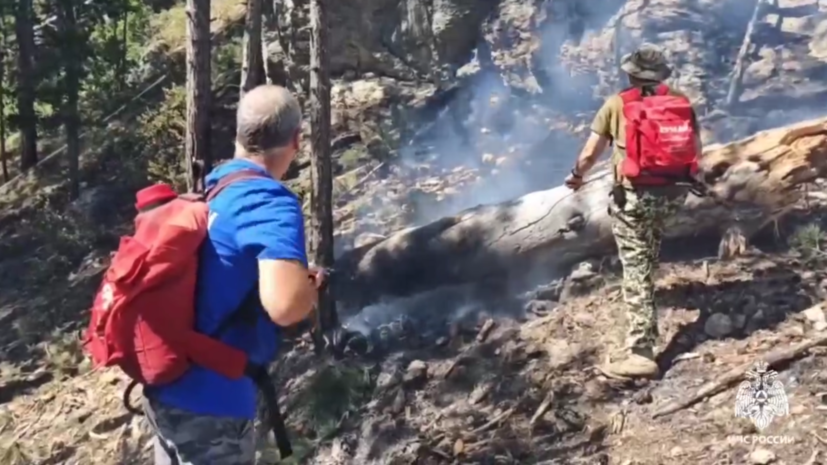 Пожар в заповеднике в Крыму локализовали на площади 2 га