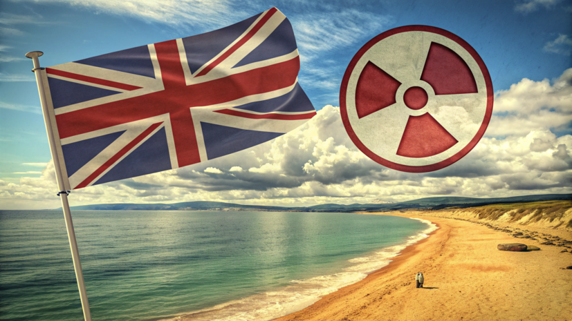 В Британии скрыли утечку радиоактивной воды в море из ядерного хранилища