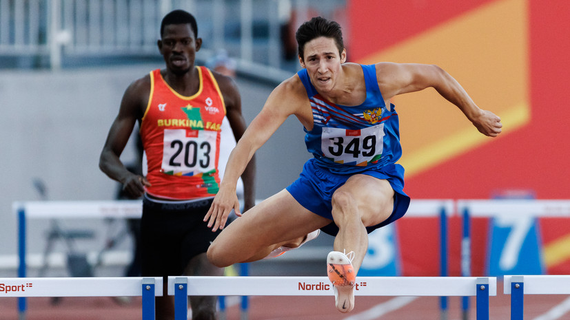 Иванов побил рекорд России в беге на 400 м с барьерами