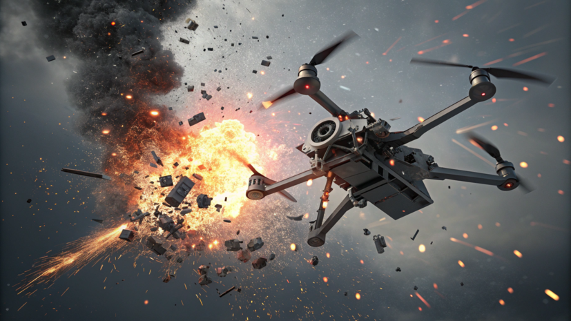 ВС России поразили места сборки и хранения БПЛА ВСУ