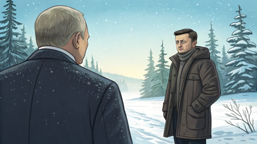 Politico: ЕС намерен добиться участия Зеленского в переговорах на Аляске