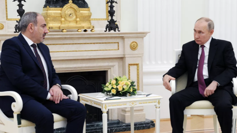 Кремль: разговор Пашиняна с Путиным инициировала армянская сторона