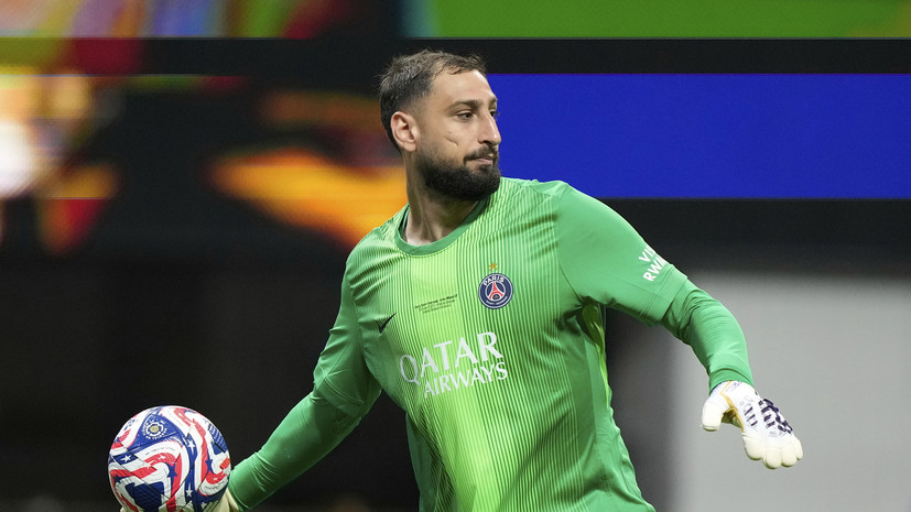 ПСЖ исключил Доннарумму из состава на матч за Суперкубок УЕФА
