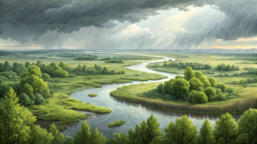 Физик Киселёв: в России в ближайшие десять лет станет жарче и дождливее