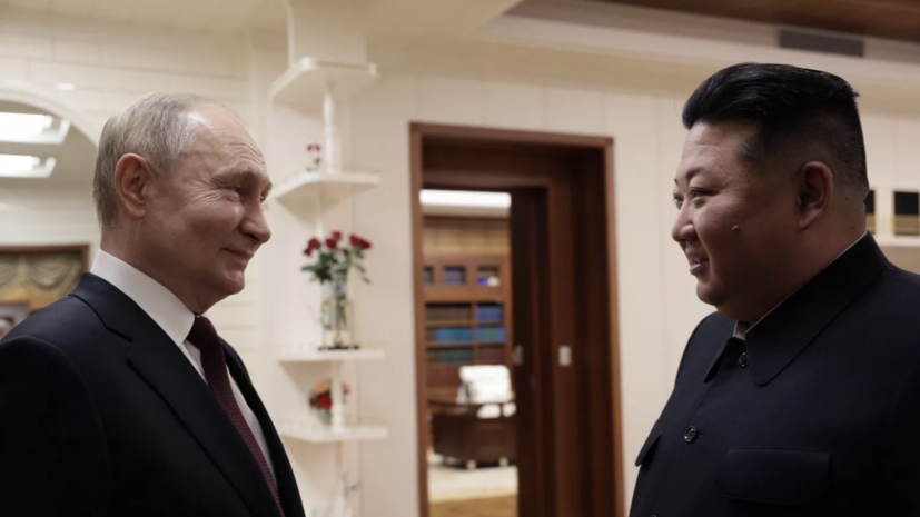 Путин провёл телефонный разговор с Ким Чен Ыном