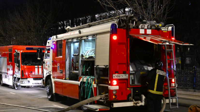 РИА Новости: в подмосковном Щёлково горит здание администрации