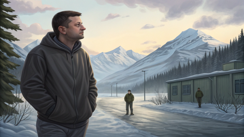 Дэвис: тайный визит Зеленского на Аляску разрушит диалог Трампа и Путина